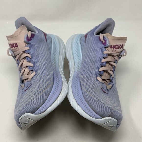 Hoka One One Mach 5 Womens 8.5 Blue Lightweight Running Shoes Sneakers - Picture 8 of 16